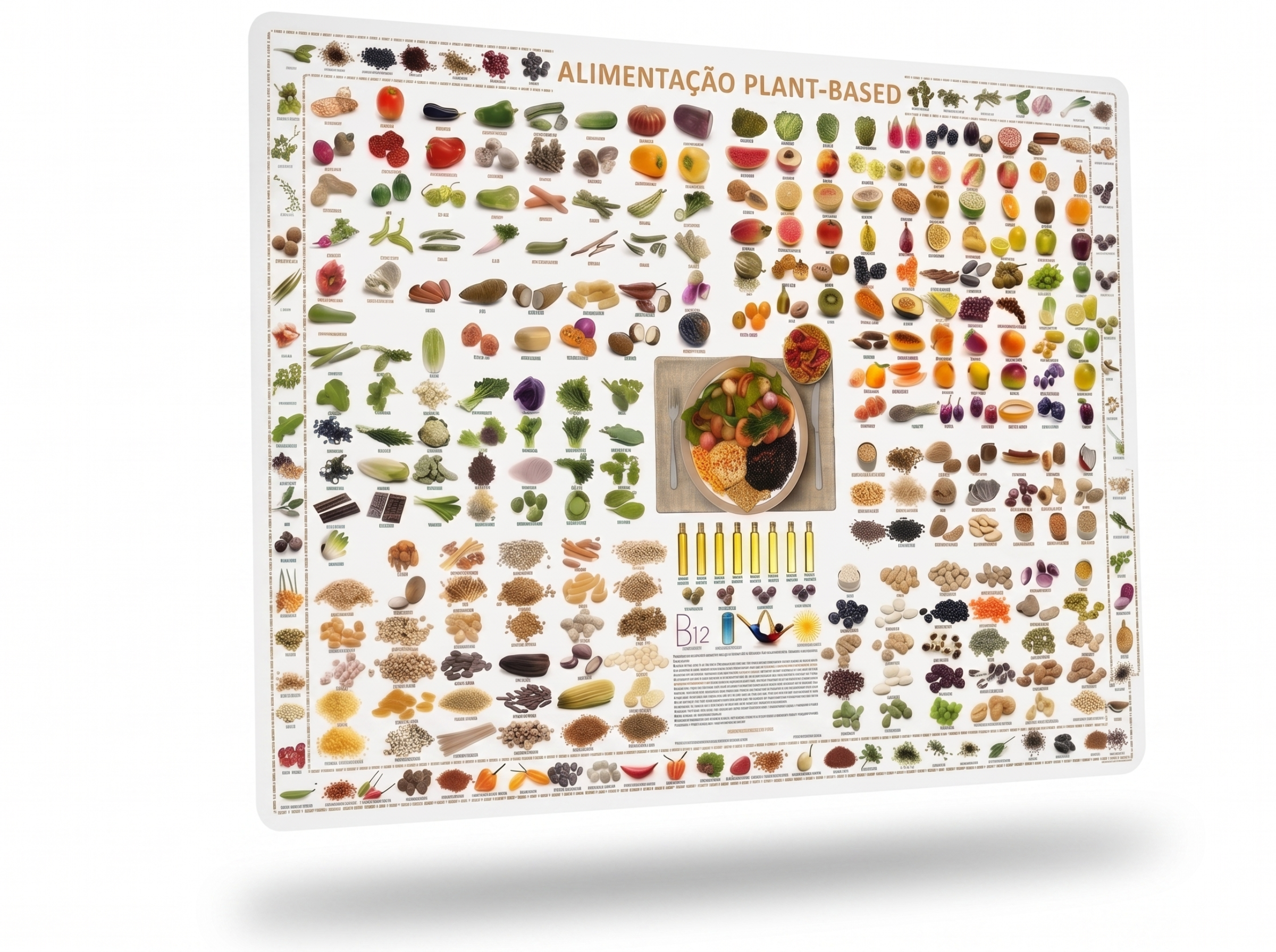 Pôster Alimentação Plant-Based